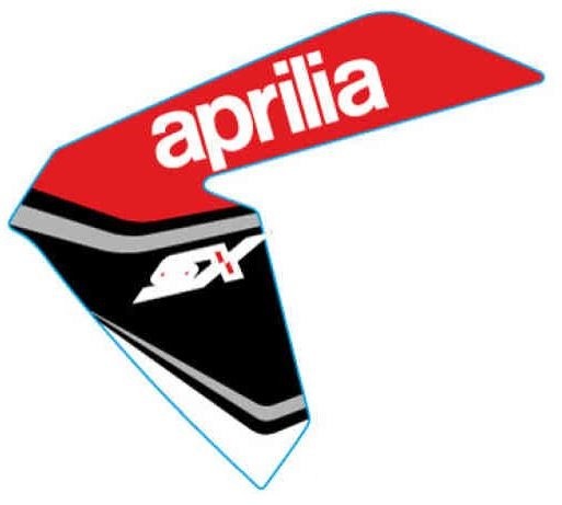 Dekor, Aprilia SX, links