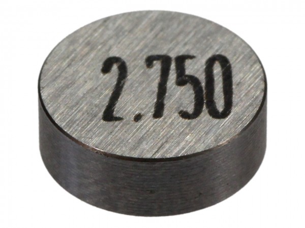 Ventil Shim, Ø 7,52 mm, Stärke: 2,750 mm