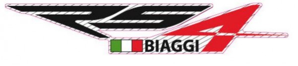 Dekor, RS4 Biaggi, rechts