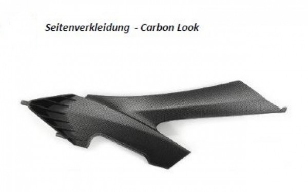 Seitenverkleidung, Kunststoff, rechts, carbon