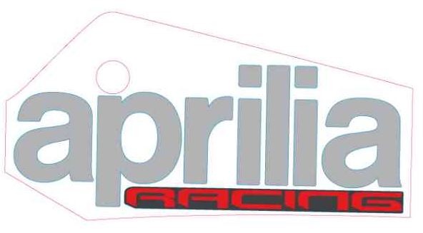 Dekor, Aprilia Racing, rechts