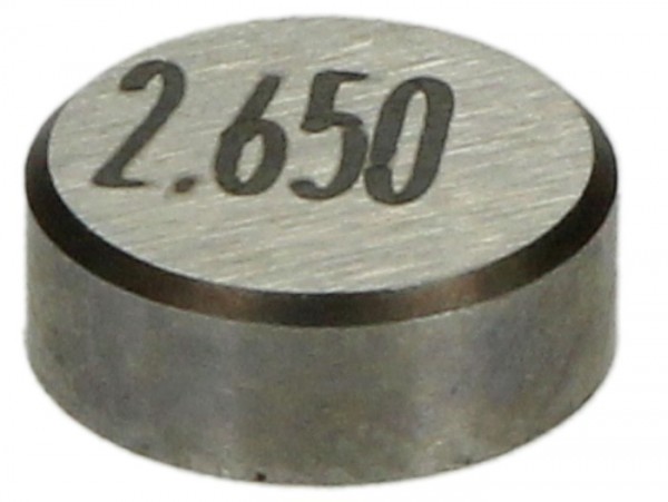 Ventil Shim, Ø 7,52 mm, Stärke: 2,650 mm