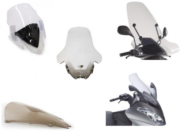 Zubehör Wetterschutzscheibe - Aprilia SR 50ccm 2T LC 2014- ZD4VFD00