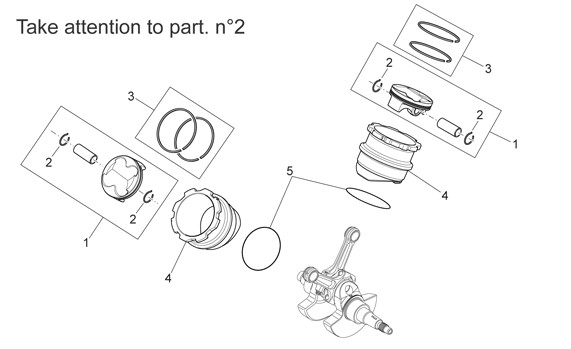 Motor Zylinder - Aprilia SXV 450ccm 4T LC 2006- ZD4VSR