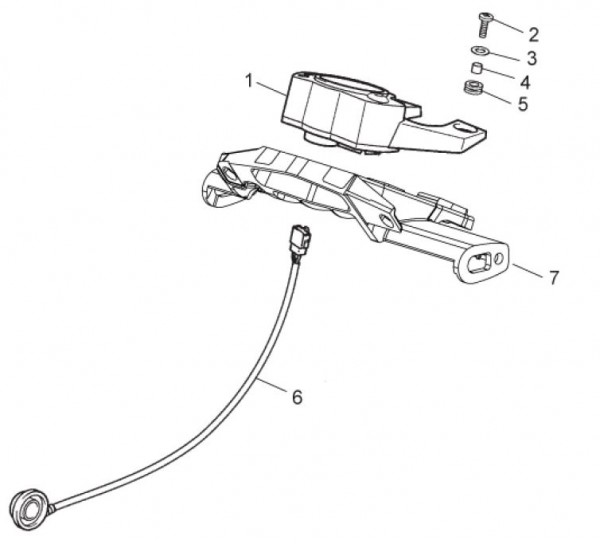 Lenker Cockpitinstrumente - Aprilia SX 50ccm 2T LC 2017- ZD4SWA00