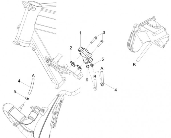 Motor Sekundärluftsystem - Aprilia SX 50ccm 2T LC 2018- ZD4KKB03
