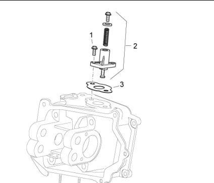 Motor Kettenspanner - Aprilia Atlantic 300ccm 4T LC 2011- ZD4SPG00