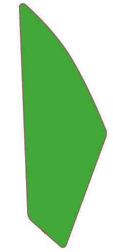 Dekor, grün, links