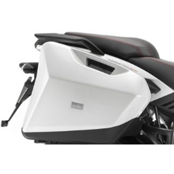 Seitenkoffer Set, weiß für Aprilia Caponord
