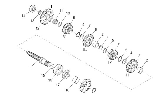 Motor Festrad - Aprilia SXV 450ccm 4T LC 2009- ZD4VSR