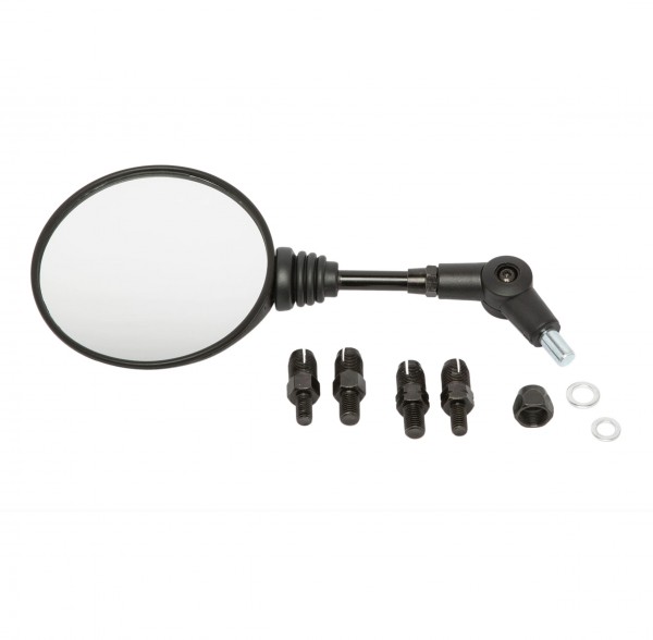 Klappbarer Rückspiegel schwarz Moto Guzzi V85 TT, RX50 Factory, SX50, SX50 Factory