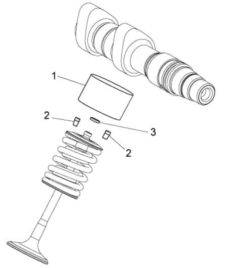 Motor Ventil Shims - Aprilia Dorsoduro 750ccm 4T LC 2009- ZD4SMA00