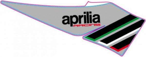 Dekor, Aprilia Racing, rechts