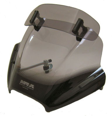 MRA VarioTouringScreen for NakedBike&quot;VTNB&quot; rauchgrau APRILIA MANA 850 RC