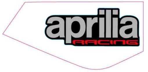 Dekor, Aprilia Racing, rechts