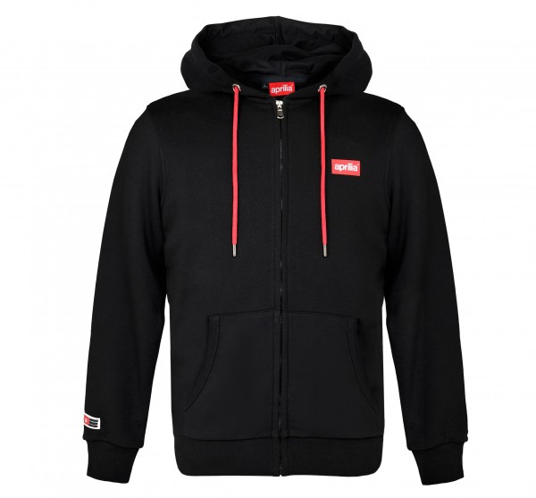 Aprilia Wide Kapuzenjacke schwarz