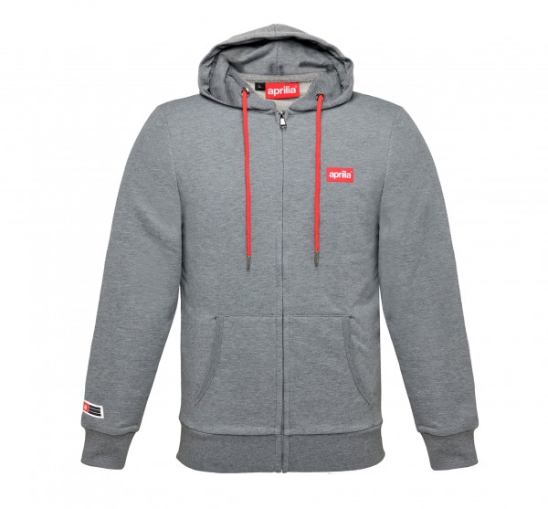 Aprilia Wide Kapuzenjacke grau