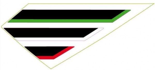 Dekorstreifen, links