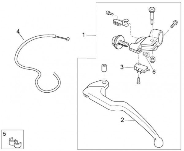 Lenker Lenker links - Aprilia Tuono V4 R 1000ccm 4T LC 2014- ZD4TYCA0