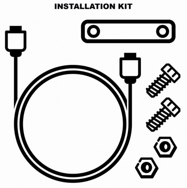 Installationskit Multimedia Platform für Aprilia Tuareg 660