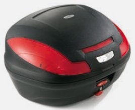 Top Case, schwarz, eingefärbt, 47 l