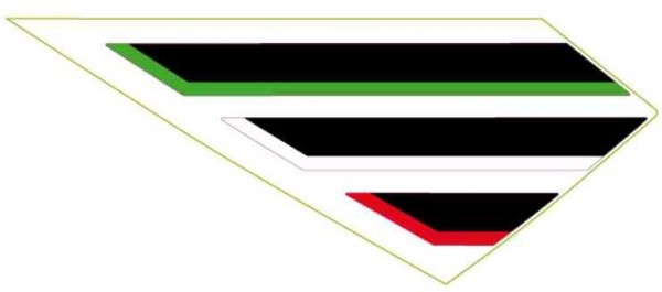 Dekorstreifen, rechts