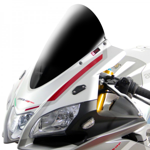 Racingscheibe MRA "R" schwarz Aprilia RSV4 RF 2015 -