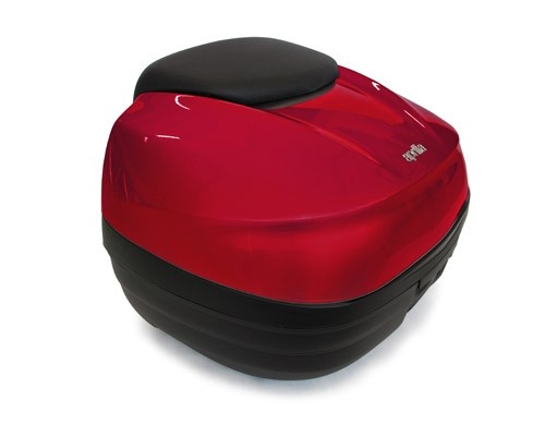 Top Case, rot, 40 L für Aprilia Caponord