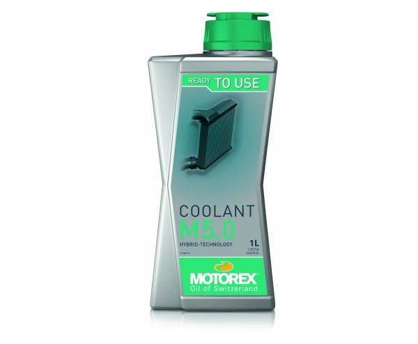 Motorex Kühlflüssigkeit, Coolant M5.0, türkis, 1 l fertiggemischt bis -38° C