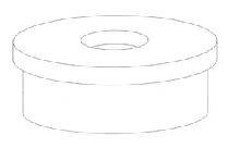 Adapter, 52x55 mm