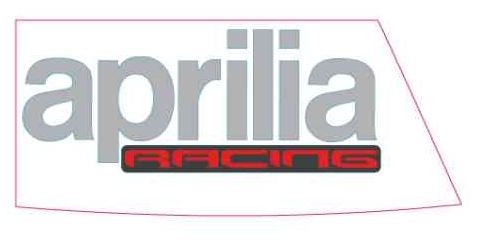 Dekor, Aprilia Racing, rechts