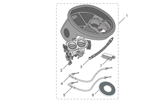 Zubehör Aprilia Accessoires- Racing - Aprilia Tuono 1000ccm 4T LC 2007- ZD4RPB