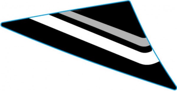 Dekorstreifen, rechts