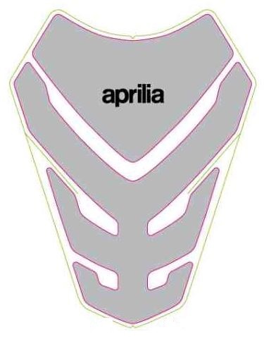 Tankpad (transparent) original Aprilia