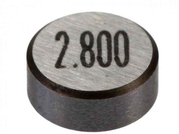 Ventil Shim, Ø 7,52 mm, Stärke: 2,800 mm